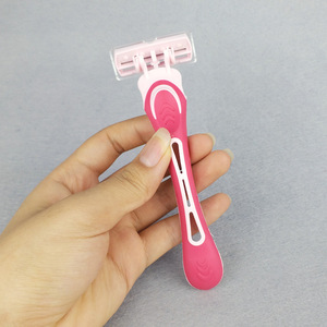 5.5 Inch Men or women razors disposable 5 blades shaving razor custom personalized razor in ABS handle