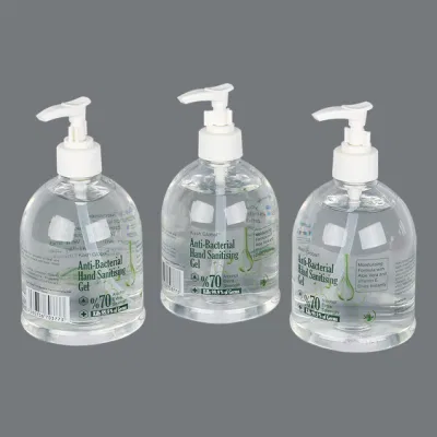 75% Hand Sanitizer Gel Kills 99.99% of Bacteria with Pump Dispenser