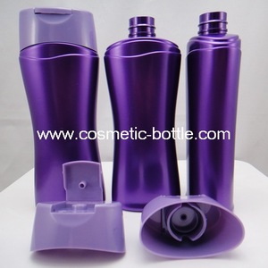 8oz 240ml PET Plastic Custom Design Shampoo Bottle with Flip Cap ( FPET 240-B )
