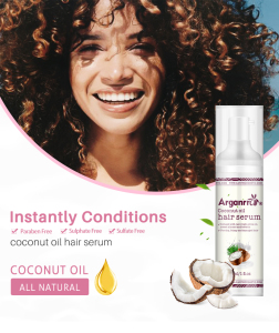 Arganrro sulfate free hair care products hair repair serum boosts shine while taming frizz