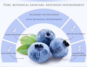 Bioaqua Blueberry Dark Circles Under Eyes Removal Lotion Anti Wrinkle Anti Age Eye Skin Firming Care Cream