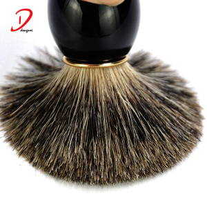 black  wood handle shaving brush,custom label shaving brushes