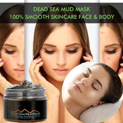Custom Pure Natural Anti Acne Dead Sea Mud Mask for Face & Body
