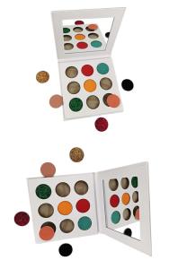 DIY Eye shadow 9 Colorcs palette cosmetics makeup products private label Matte Glitter eyeshadow palette