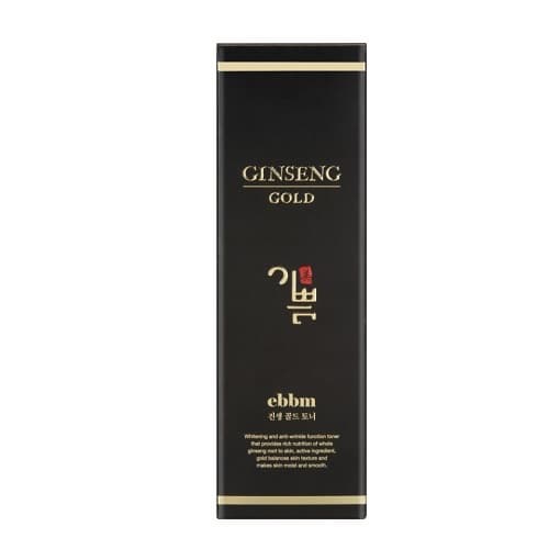 EBBM GINSENG GOLD TONER/  SKIN CARE/ ORGANIC COSMETICS