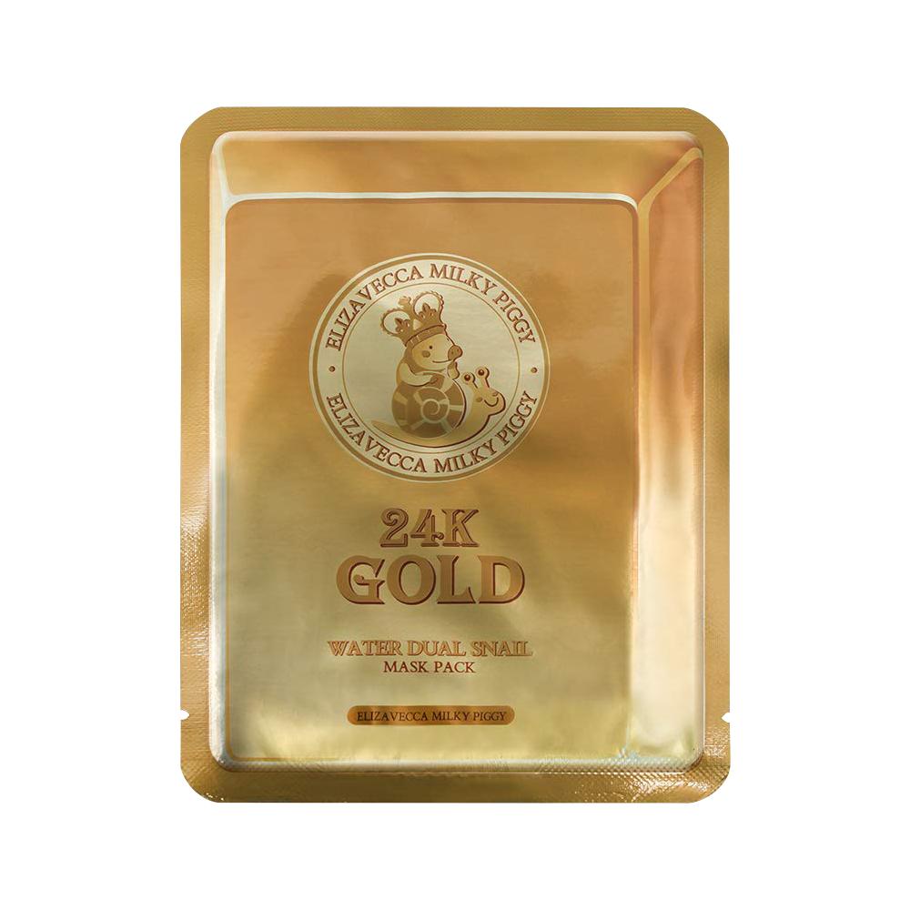 (elizavecca) 24k gold water dual snail mask pack 25g