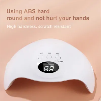 Factory Wholesale OEM/ODM High Quality Portable LCD Screen LED UV Nail Lamp for Salon