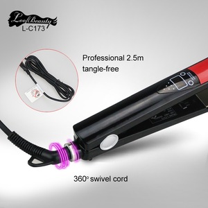 factory wholesale price private label ceramic flat iron hair straightener