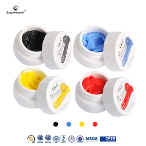 fengshangmei new arrival good quality 24 colors 4D nail painting for nail art