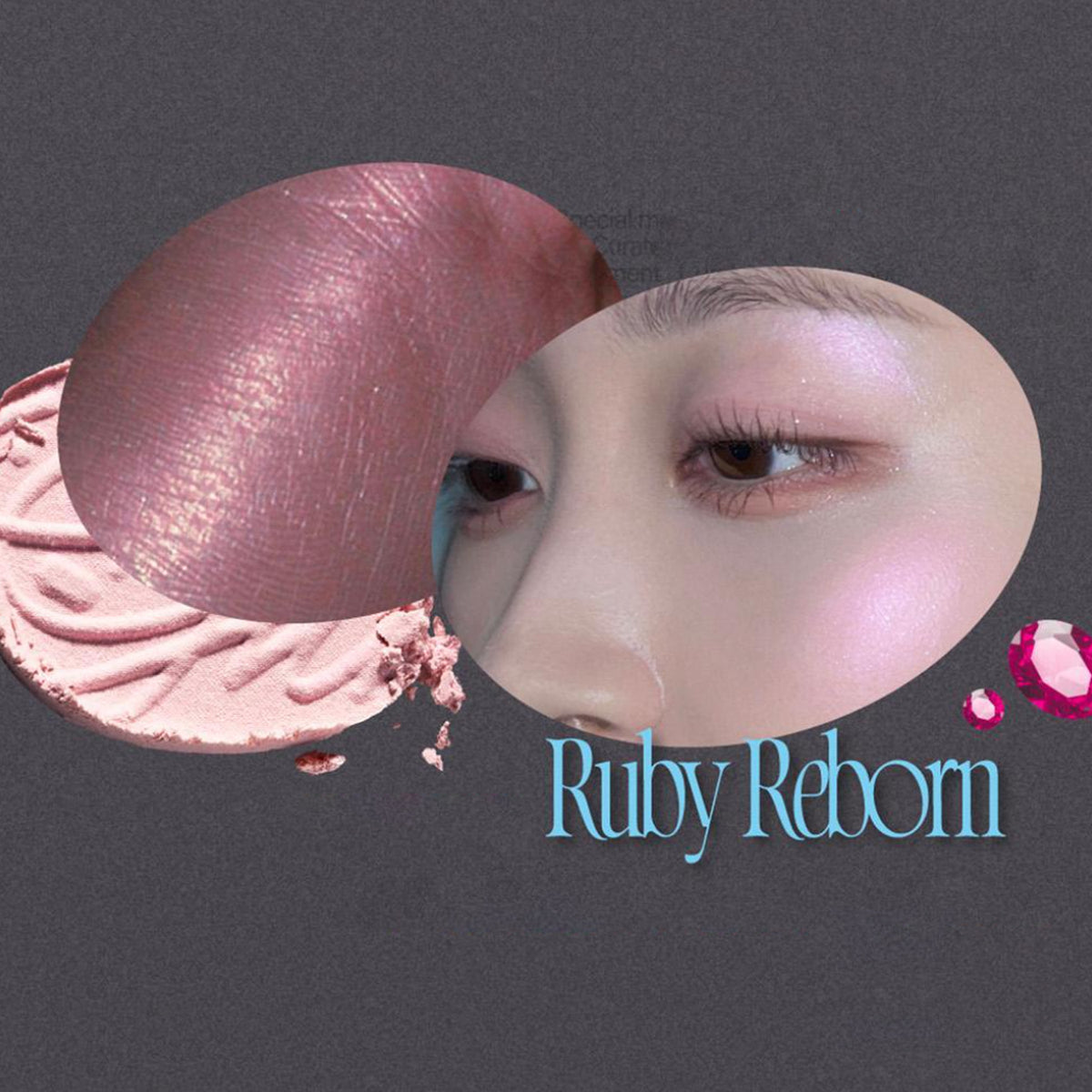 (Fwee) Glitz Stone Highlighter [Hl07 Ruby Reborn] 6g