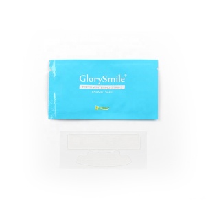 GlorySmile hot selling CE Registered Advanced Non Peroxide Teeth Whitening Strips