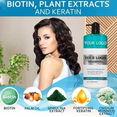 High Quality Biotin Shampoo and Conditioner Set Hair Loss Treatment Mini Hotel OEM Sulphate Free Keratin Shampoo & Conditioner