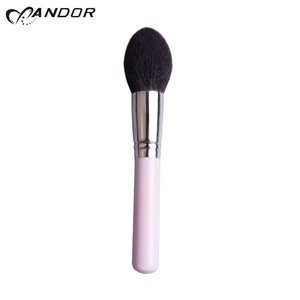 Hot sale soft goat hair  makeup brush set 11pcs makeup  tools  kit of pink