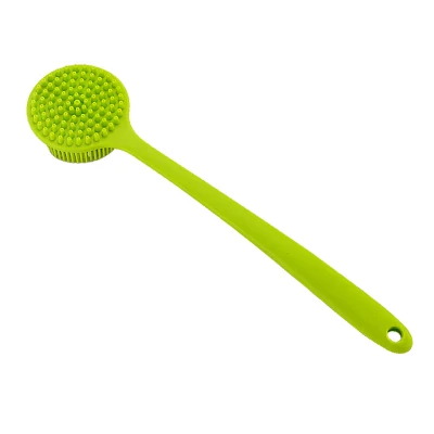 Hot Sell Long Handle Silicone Bath Brush Deep Cleaning Body Brush