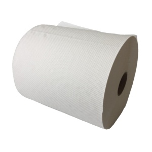 Industrial hand towel paper roll maxi roll towel 1 ply wholesale 100%  wood pulp in China