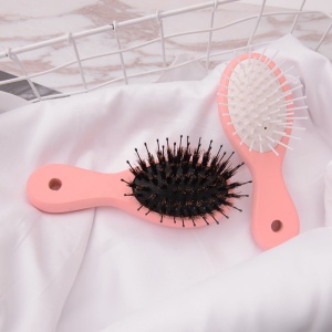 Kid curly hair brush wholesale boar bristle brush hair