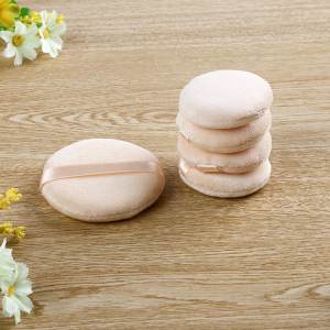 Manufacturer direct round cotton pad flutter air cushion sponge makeup puff dry powder makeup puff soft moderate