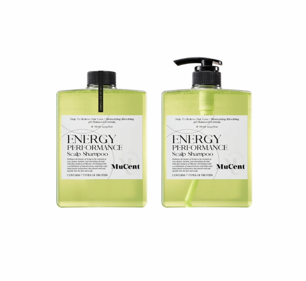 [Mucent] ENERGY PERFORMANCE Scalp Shampoo, skin care 