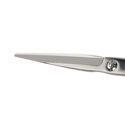Multifunctional Sanding Stainless Steel Eyebrow Custom Logo Trimmers Nose Hair Scissor
