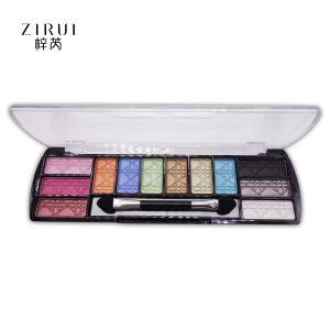pigment eye shadow private label 12 colors loose eye shadow pallette
