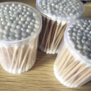 Premium Factory Supply Good Quality Wooden Ear Cotton Bud With Cheap Price