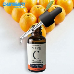 Private Label 20% Vitamin C and Hyaluronic acid anti aging skin care serum