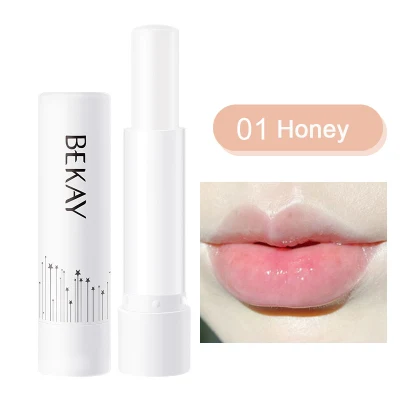 Private Label 3 Flovars Nourish Repairing Lipbalm Organic Vegan Chapstick Stick Fading Lip Lines Moistuzing Lightening Lip Balm