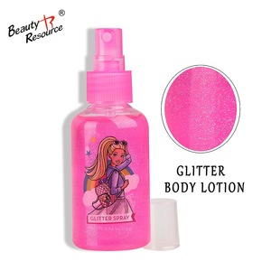 Private Label 75ml Spray Products Body Face Glitter Spray Moisturizing Glitter Spray