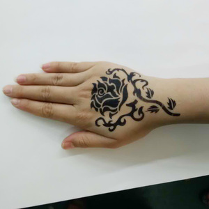 removable henna tattoo sticker tattoo sticker stencil