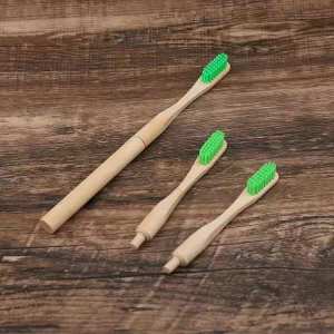 Replaceable Bamboo Toothbrush Replacement Heads 100%Natural Biodegradable Organic Eco Friendly