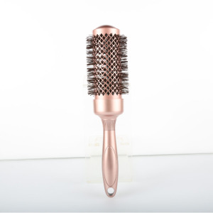 Salon Gold Boar Bristle Hairdressing Round Ceramic Hair Brush