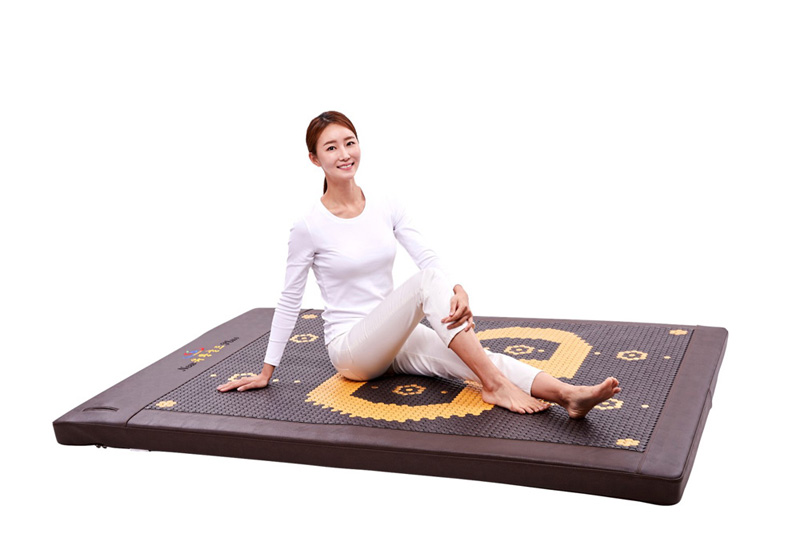 Thermal Mat with Sulfur-Ceramic and Bio-Ceramic stones