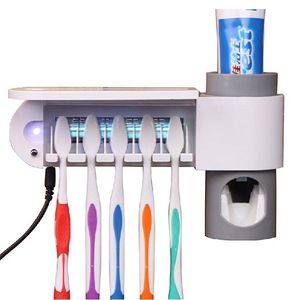 UV Ultraviolet Family Toothbrush Sanitizer Sterilizer Cleaner Storage Holder New