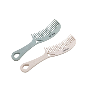 Wheat-Straw Plastic Hotel Hair Comb Personalized Disposable Plastic Hotel Comb Wholesale Hotel Distributes Hair Comb