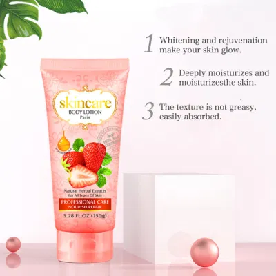 Whitening Nourishment Skin Care Fruit Flavors Moisturizing Body Lotion Body Cream