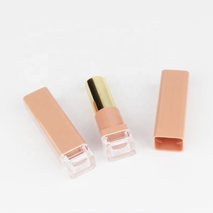 Wholesale custom logo ABS plastic empty cosmetic lipstick tube packaging