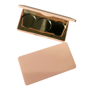 Wholesale Eyeshadow Palette Packaging Makeup Cosmetic 3 Color Custom Private Label Empty Luxury Eyeshadow Case