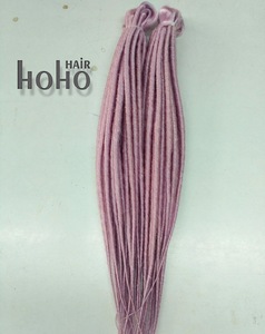 Wholesale price synthetic hair double ended mix color 24 inch soft dread locs