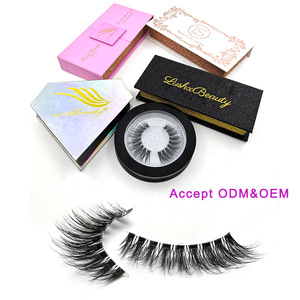 Worldbeauty wholesale private label eyelashes clear band Korean silk PBT fiber 3D faux mink lashes