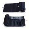 Large Capacity Makeup Brush Organizer Bag with Individual Slots – Foldable Cosmetic Brush Storage Case