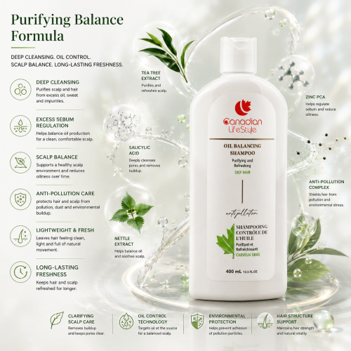 Oil Balancing Shampoo Oily Hair – 400 ml