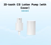 20-tooth CD Lotion Pump Head (with Cover) | Lotion Pump Cosmetic Packaging Manufacturer