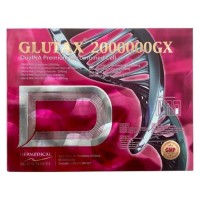 Glutax 2000000GX DualNA Premium Recombined Cell 10 Sessions Glutathione Skin Whitening Injection