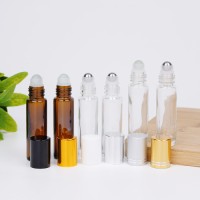 glass roll on bottle perfume essential oil glass roller ball bottle