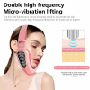LED Photon Therapy Facial Slimming Vibration Massager Heated Facial Lifting Device Double Chin V Face Care Tool