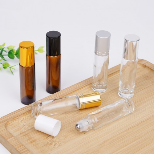 glass roll on bottle perfume essential oil glass roller ball bottle