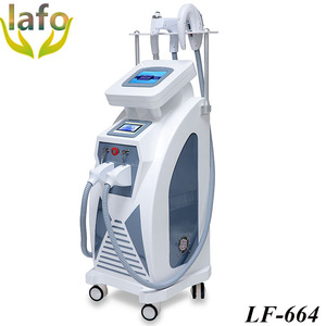 4 in 1 SHR IPL hair removal/ ipl laser hair removal machine/ shr ipl rf nd yag laser multifunction beauty salon equipment