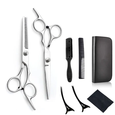 6 Inch Stainless Steel Hairdressing Scissors Cutting Barber Scissor Set