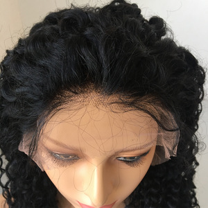 9A Glueless Full Lace Human Hair Wigs For Black Women Indian Virgin Hair Wigs Water Wave Lace Front Wigs With Baby Hair