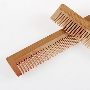 bamboo wooden combs custom hotel wood comb